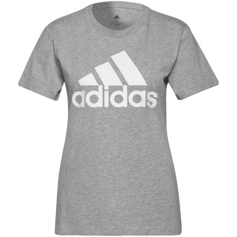 Adidas Koszulka damska adidas Loungewear Essentials Logo Tee szara H07808