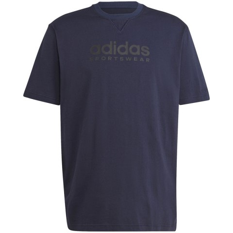 Adidas Koszulka męska adidas All SZN Graphic Tee granatowa IC9812