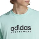 Adidas Koszulka męska adidas All SZN Graphic Tee miętowa IC9814