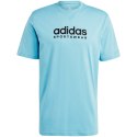 Adidas Koszulka męska adidas All SZN Graphic Tee niebieska IC9820