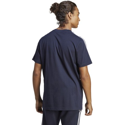Adidas Koszulka męska adidas Essentials Single Jersey 3-Stripes Tee granatowa IC9335 Adidas Koszulka męska adidas Essentials Single Jersey 3-Stripes Tee granatowa IC9335