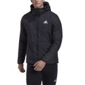 Adidas Kurtka męska adidas BSC 3-Stripes Hooded Insulated czarna HG6276