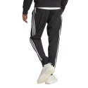 Adidas Spodnie męskie adidas Aerorady Essentials Tapered Cuff Woven 3-Stripes czarne IC0041