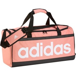 Adidas Torba adidas Essentials Linear Duffel Medium brzoskwiniowa IL5764