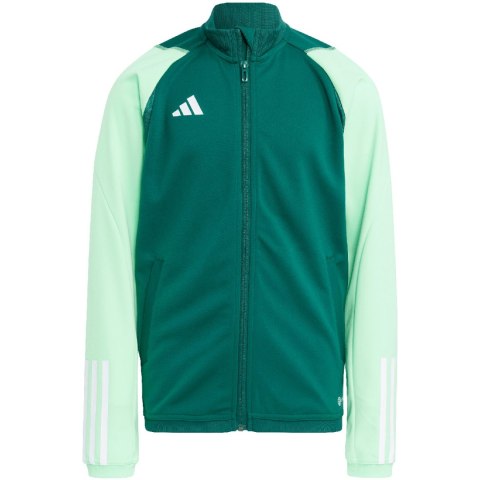 Adidas teamwear Bluza dla dzieci adidas Tiro 23 Competition Training zielona HU1314