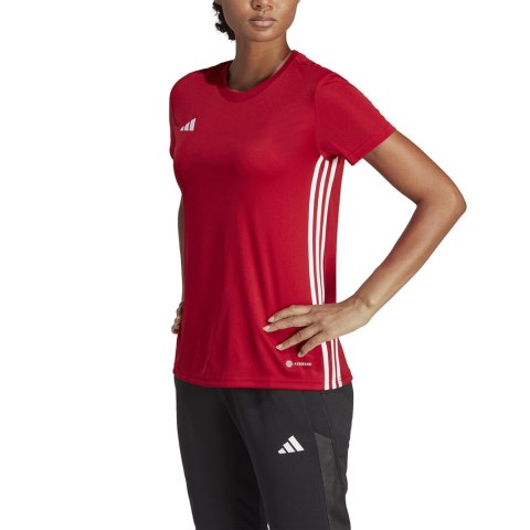 Adidas teamwear Koszulka damska adidas Tabela 23 Jersey czerwona HS0540 Adidas teamwear Koszulka damska adidas Tabela 23 Jersey czerwona HS0540