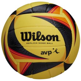 Wilson Piłka siatkowa Wilson AVP Replica Game żółto-czarno-pomarańczowa WTH01020XB
