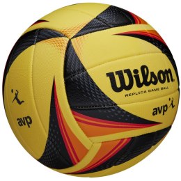 Wilson Piłka siatkowa Wilson AVP Replica Game żółto-czarno-pomarańczowa WTH01020XB
