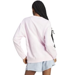 Adidas Bluza damska adidas Essentials 3-Stripes różowa IL3431