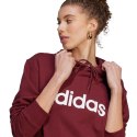 Adidas Bluza damska adidas Essentials Linear bordowa IL3342