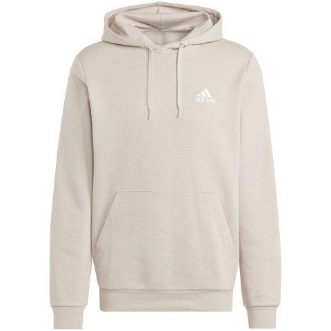 Adidas Bluza męska adidas Essentials Fleece Hoodie beżowa IL3294