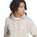 Adidas Bluza męska adidas Essentials Fleece Hoodie beżowa IL3294