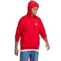 Adidas Bluza męska adidas Essentials Fleece Hoodie czerwona H47018