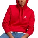 Adidas Bluza męska adidas Essentials Fleece Hoodie czerwona H47018