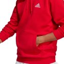 Adidas Bluza męska adidas Essentials Fleece Hoodie czerwona H47018