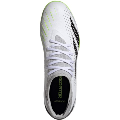 Adidas Buty piłkarskie adidas Predator Accuracy.3 TF biało-szare GZ0004 Adidas Buty piłkarskie adidas Predator Accuracy.3 TF biało-szare GZ0004