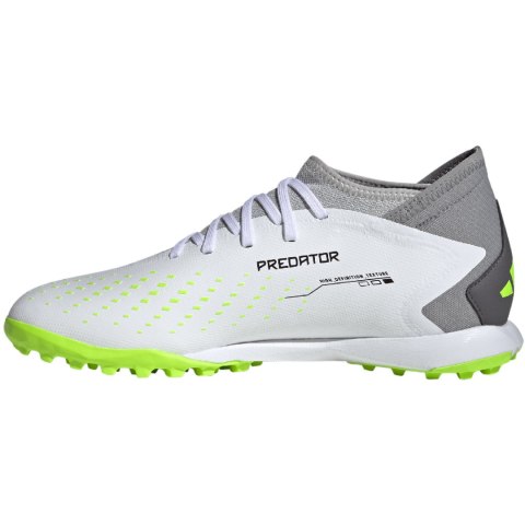 Adidas Buty piłkarskie adidas Predator Accuracy.3 TF biało-szare GZ0004 Adidas Buty piłkarskie adidas Predator Accuracy.3 TF biało-szare GZ0004