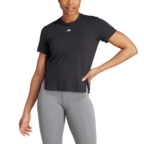 Adidas Koszulka damska adidas Versatile Tee czarna IA7748 Adidas Koszulka damska adidas Versatile Tee czarna IA7748