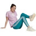 Adidas Legginsy damskie adidas Essentials 3-Stripes High-Waisted Single niebieskie IL3378