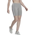 Adidas Spodenki damskie adidas Essentials 3-Stripes Bike szare HF5956 Adidas Spodenki damskie adidas Essentials 3-Stripes Bike szare HF5956