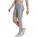 Adidas Spodenki damskie adidas Essentials 3-Stripes Bike szare HF5956 Adidas Spodenki damskie adidas Essentials 3-Stripes Bike szare HF5956