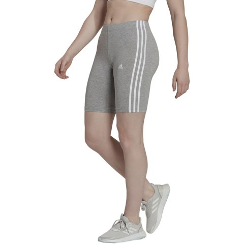 Adidas Spodenki damskie adidas Essentials 3-Stripes Bike szare HF5956 Adidas Spodenki damskie adidas Essentials 3-Stripes Bike szare HF5956