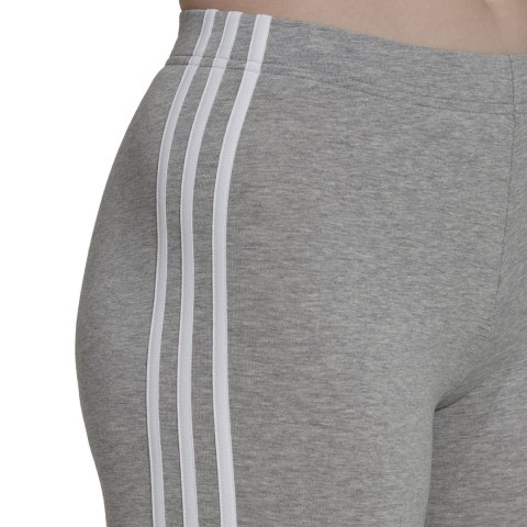 Adidas Spodenki damskie adidas Essentials 3-Stripes Bike szare HF5956 Adidas Spodenki damskie adidas Essentials 3-Stripes Bike szare HF5956
