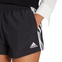 Adidas Spodenki damskie adidas Essentials 3-Stripes Woven czarne HT3397