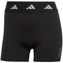 Adidas Spodenki damskie adidas Techfit czarne HF6683