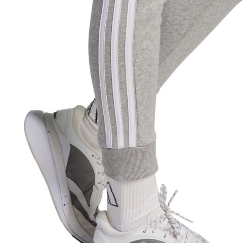 Adidas Spodnie damskie adidas Essentials 3-Stripes Fleece szare IL3282 Adidas Spodnie damskie adidas Essentials 3-Stripes Fleece szare IL3282