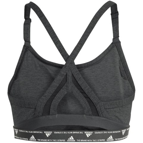 Adidas Stanik damski adidas Aeroreact Training Light-Support 3-Stripes Bra ciemnoszary HC7870 Adidas Stanik damski adidas Aeroreact Training Light-Support 3-Stripes Bra ciemnoszary HC7870