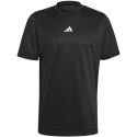 Adidas teamwear Koszulka męska adidas Techfit Short Sleeve Tee czarna IA1165