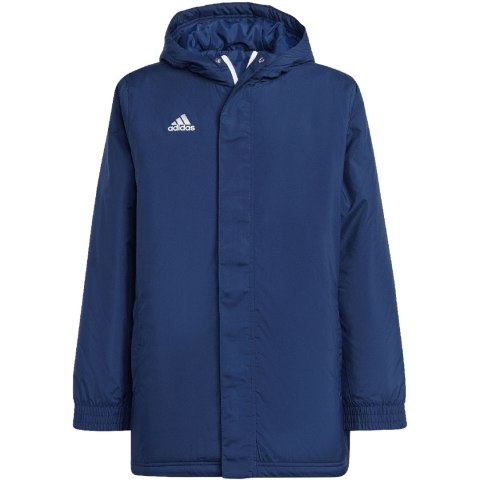 Adidas teamwear Kurtka dla dzieci adidas Entrada 22 Stadium niebieska IB6079