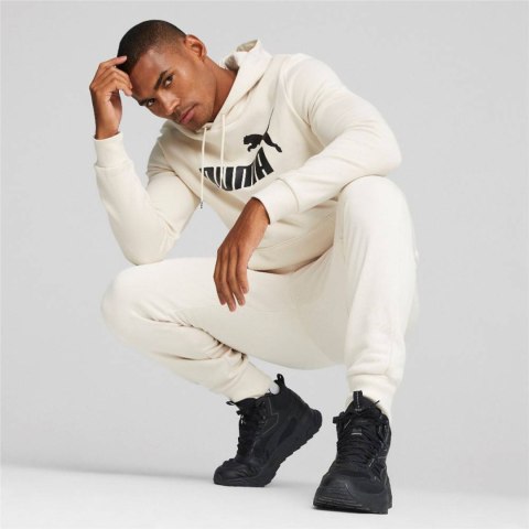 Puma Bluza męska Puma ESS Big Logo Hoodie FL (s) Evening kremowa 586687 87 Puma Bluza męska Puma ESS Big Logo Hoodie FL (s) Evening kremowa 586687 87