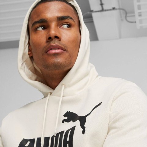Puma Bluza męska Puma ESS Big Logo Hoodie FL (s) Evening kremowa 586687 87 Puma Bluza męska Puma ESS Big Logo Hoodie FL (s) Evening kremowa 586687 87
