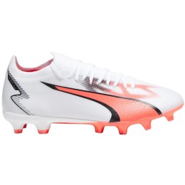 Puma Buty piłkarskie Puma Ultra Match FG/AG białe 107347 01