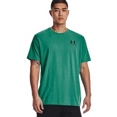 Under Armour Koszulka męska Under Armour Sportstyle Left Chest SS zielona 1326799 509 Under Armour Koszulka męska Under Armour Sportstyle Left Chest SS zielona 1326799 509