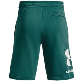 Under Armour Spodenki męskie Under Armour Rival FLC Big Logo Shorts zielone 1357118 722