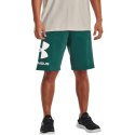 Under Armour Spodenki męskie Under Armour Rival FLC Big Logo Shorts zielone 1357118 722