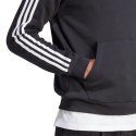 Adidas Bluza męska adidas Essentials Fleece 3-Stripes 1/4-Zip czarna HZ6235