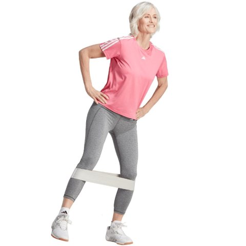 Adidas Koszulka damska adidas Aeroready Train Essentials 3-Stripes Tee różowa HZ5688 Adidas Koszulka damska adidas Aeroready Train Essentials 3-Stripes Tee różowa HZ5688