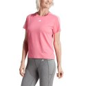 Adidas Koszulka damska adidas Aeroready Train Essentials 3-Stripes Tee różowa HZ5688