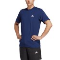 Adidas Koszulka męska adidas Train Essentials Stretch Training Tee granatowa IC7414