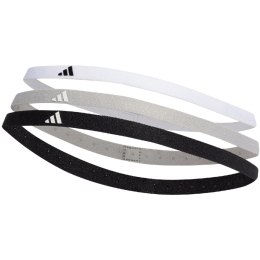 Adidas Opaski na włosy adidas Hairband 3 szt. biała, szara, czarna IK0471