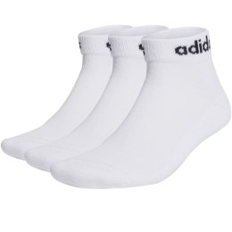 Adidas Skarpety adidas Linear Ankle Socks Cushioned Socks 3p białe HT3457