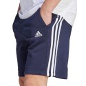 Adidas Spodenki męskie adidas Essentials Fleece 3-Stripes Shorts granatowe IJ6484