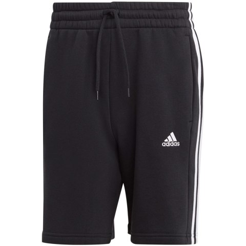 Adidas Spodenki męskie adidas Essentials Fleece 3-Stripes czarne IB4026