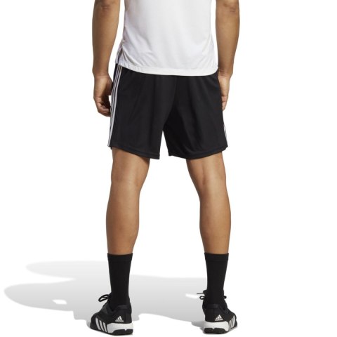 Adidas Spodenki męskie adidas Train Essentials Piqué 3-Stripes czarne IB8111 Adidas Spodenki męskie adidas Train Essentials Piqué 3-Stripes czarne IB8111