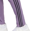 Adidas Spodnie męskie adidas Essentials Single Jersey Tapered Open Hem 3-Stripes fioletowe IJ8699