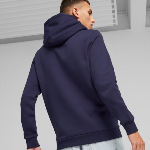 Puma Bluza męska Puma ESS+ 2 Col Small Logo Hoodie FL granatowa 674471 06 Puma Bluza męska Puma ESS+ 2 Col Small Logo Hoodie FL granatowa 674471 06